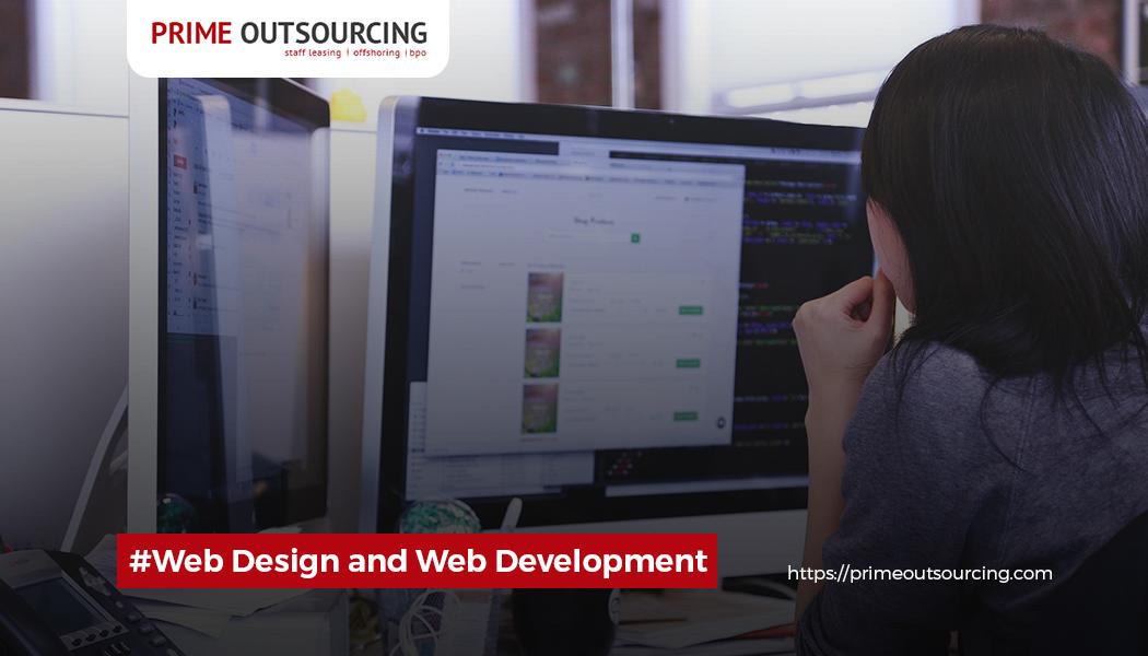 web design and web development
