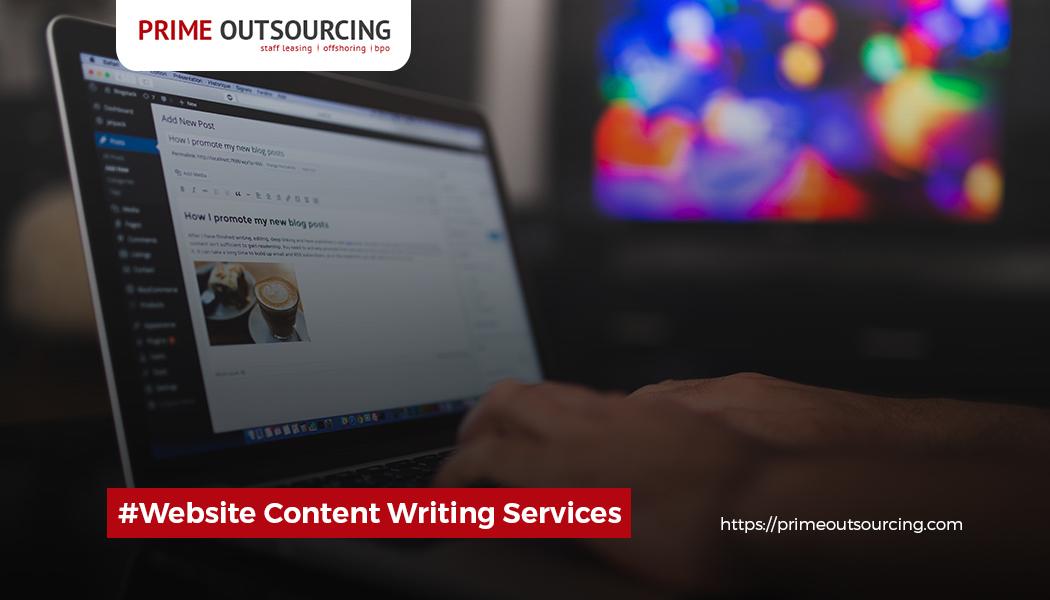 website content writing services