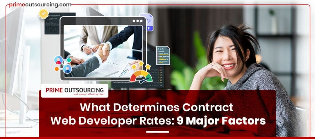 contract web developer rates