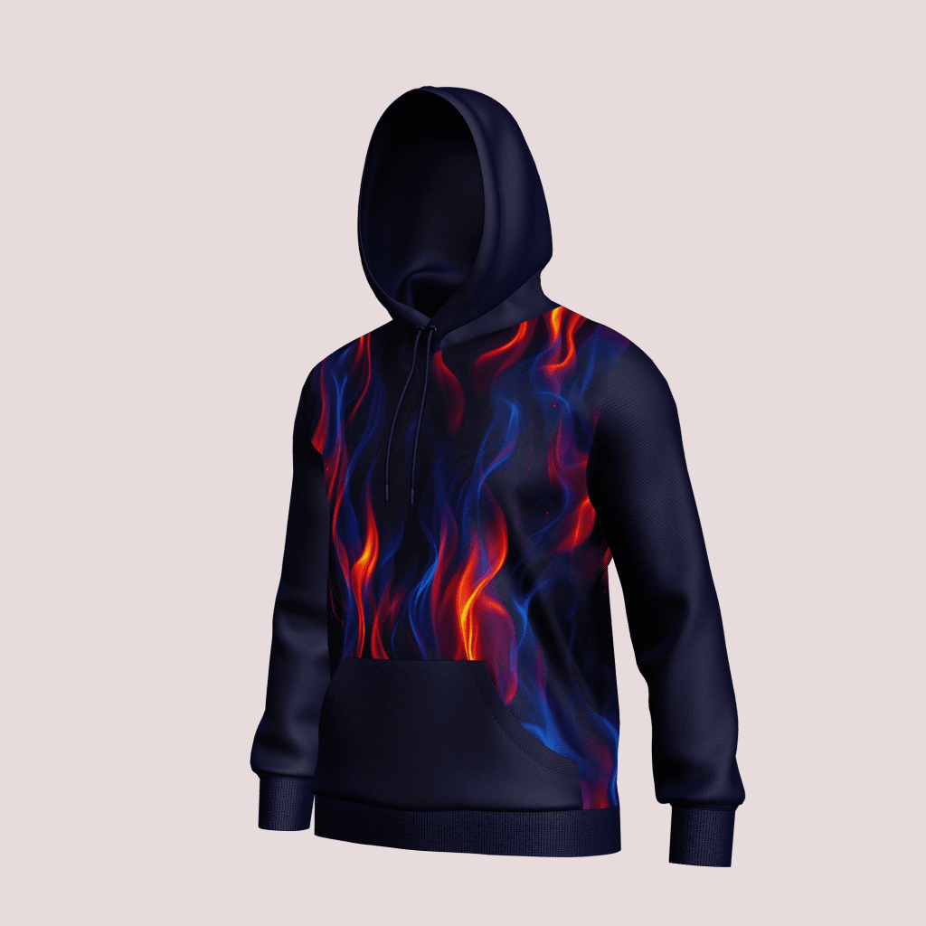 Hoodie Mockup Half Side View