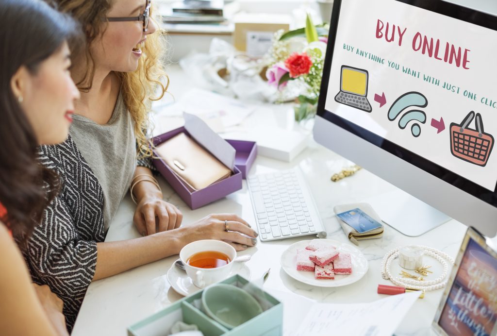 Online Shopping Web Shop E Shopping Concept