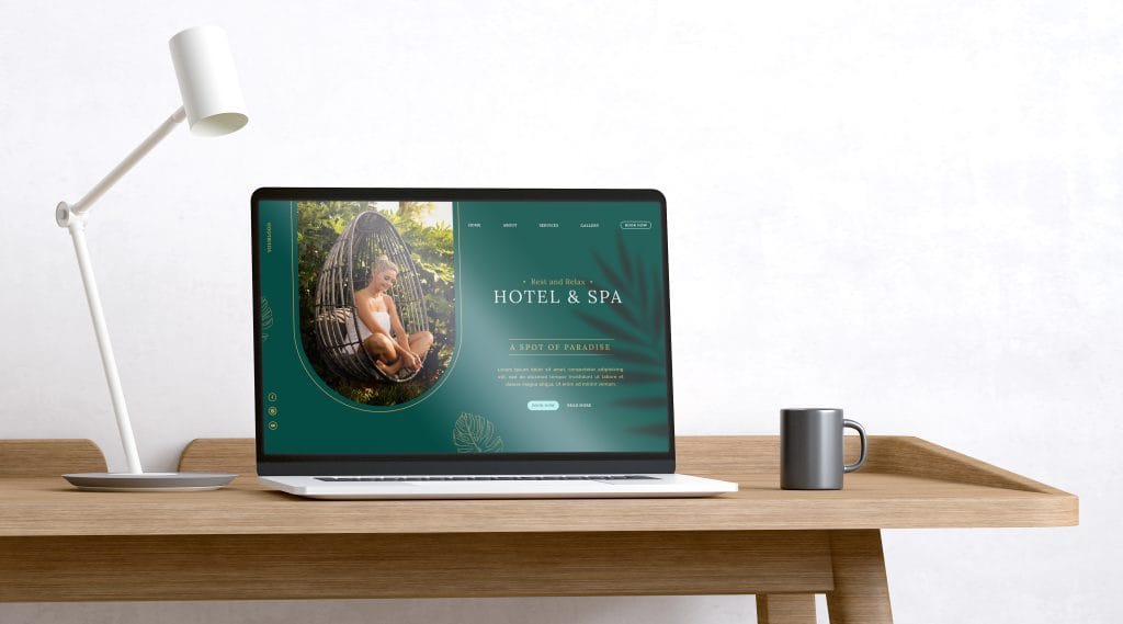 Homepage Seen Computer Screen (2)