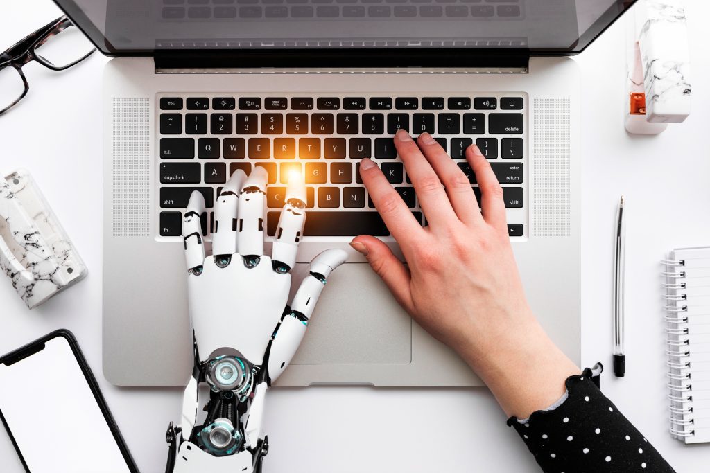 Person Using Ai Tool Job